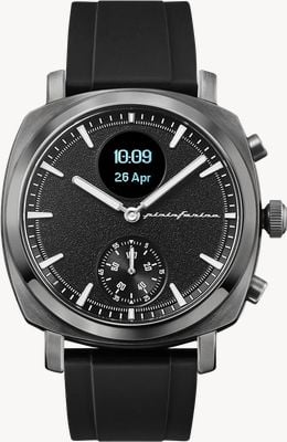 Pininfarina by Globics Senso Sport Hybrid Smartwatch (44mm) Slate Grey / Black Performance FMK Strap PMH01A-08