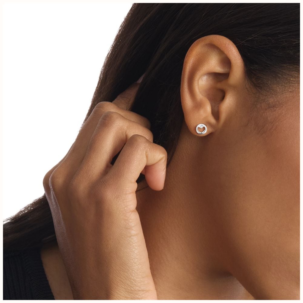 Calvin Klein Ladies stainless steel Multiple Stud Earrings 35000976 - autre vue 2