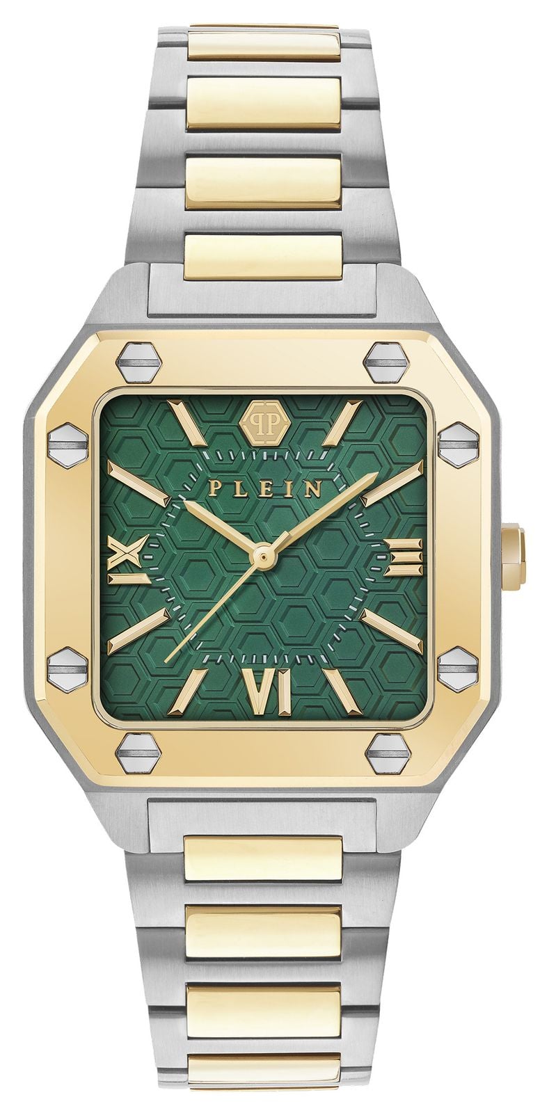 Philipp Plein PLEIN EDGE Quartz (34mm) Green Dial / Two-Tone Watch-image-210006