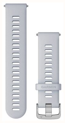 Garmin Somente pulseira de liberação rápida (22 mm) silicone whitestone, ferragens prateadas 010-11251-3B