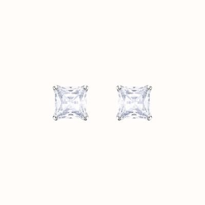 Swarovski Attract | Rhodium Plated | White | Stud |Earrings 5430365