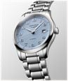 LONGINES Master Collection Automatic (41mm) Light Blue "Barleycorn" Dial / Stainless Steel Bracelet L29504996 - autre vue 2