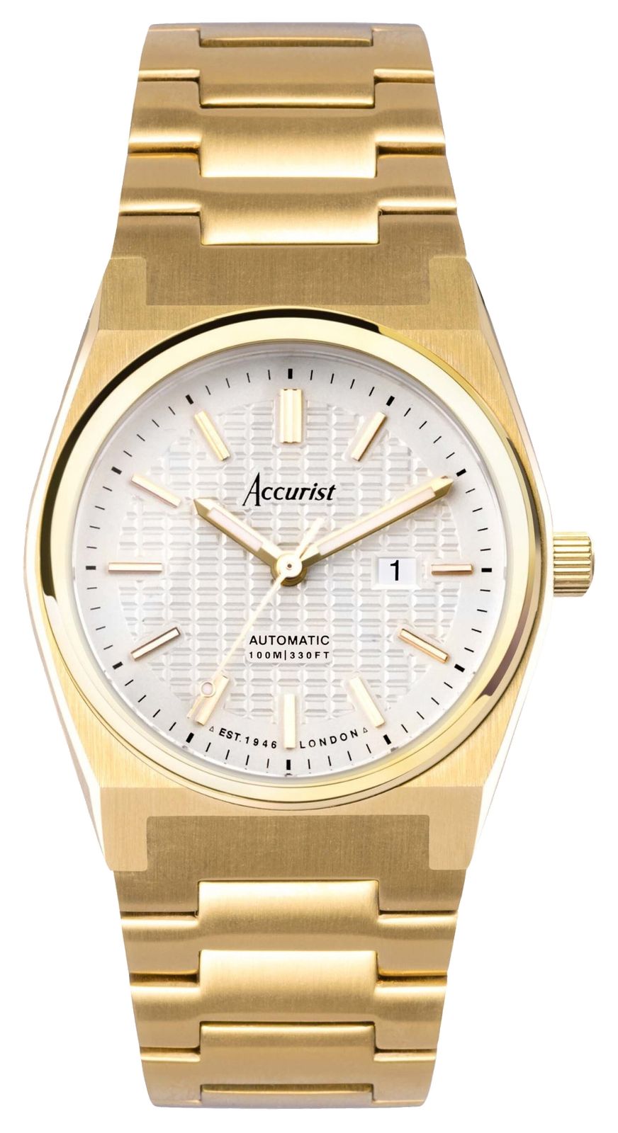 Accurist Cadran blanc Origin pour femme (34 mm) / bracelet montre