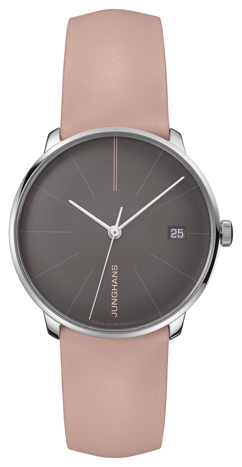 Junghans Meister Fein Kleine Automatic 35mm Anthracite/Pink Watch-image-109830