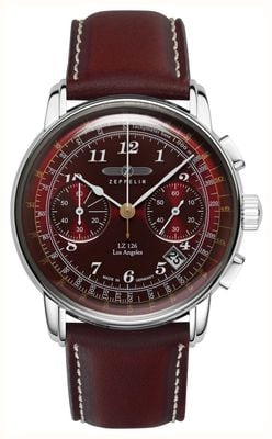競売 Quartz Angeles Los 126 LZ Zeppelin Chronograph Blue (42mm) 時計