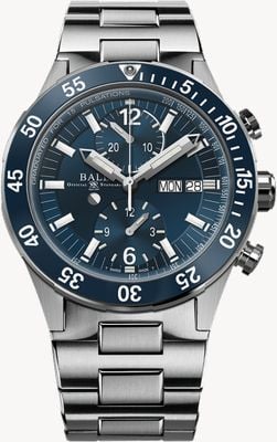 Ball Watch Company Roadmaster Rettungschronograph | 41mm | limitierte Auflage | blaues Zifferblatt | Edelstahlarmband DC3030C-S1-BE