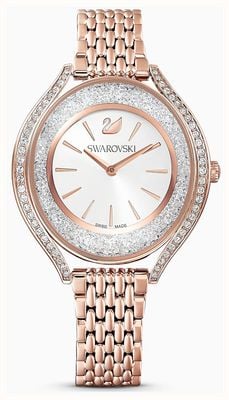 Swarovski | mulheres | aura cristalina | pulseira em ouro rosa | 5519459