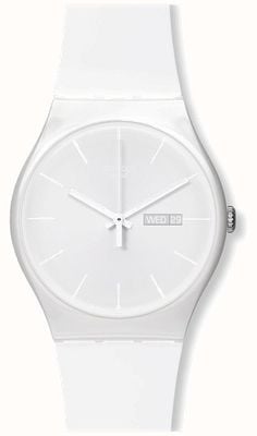 Swatch | nuevo caballero | rebelde blanco de nuevo reloj | SO29W704-S14
