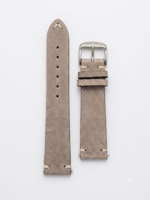 Damasko Vintage-Armband „Horse“ mit Dornschließe, grau, 20 mm J26709
