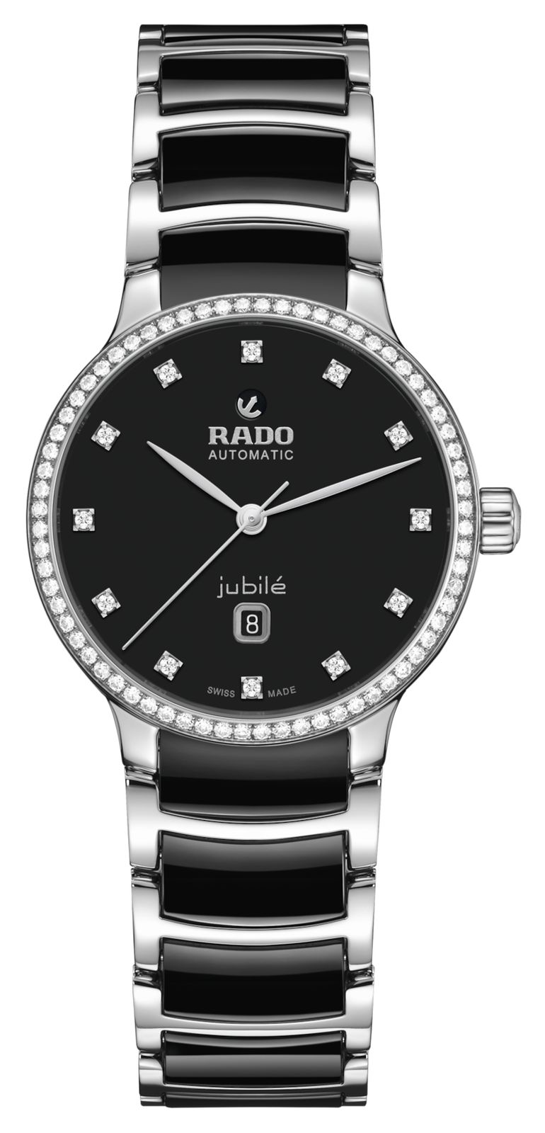 RADO automatique Centrix sertie de diamants (30,5 mm montre