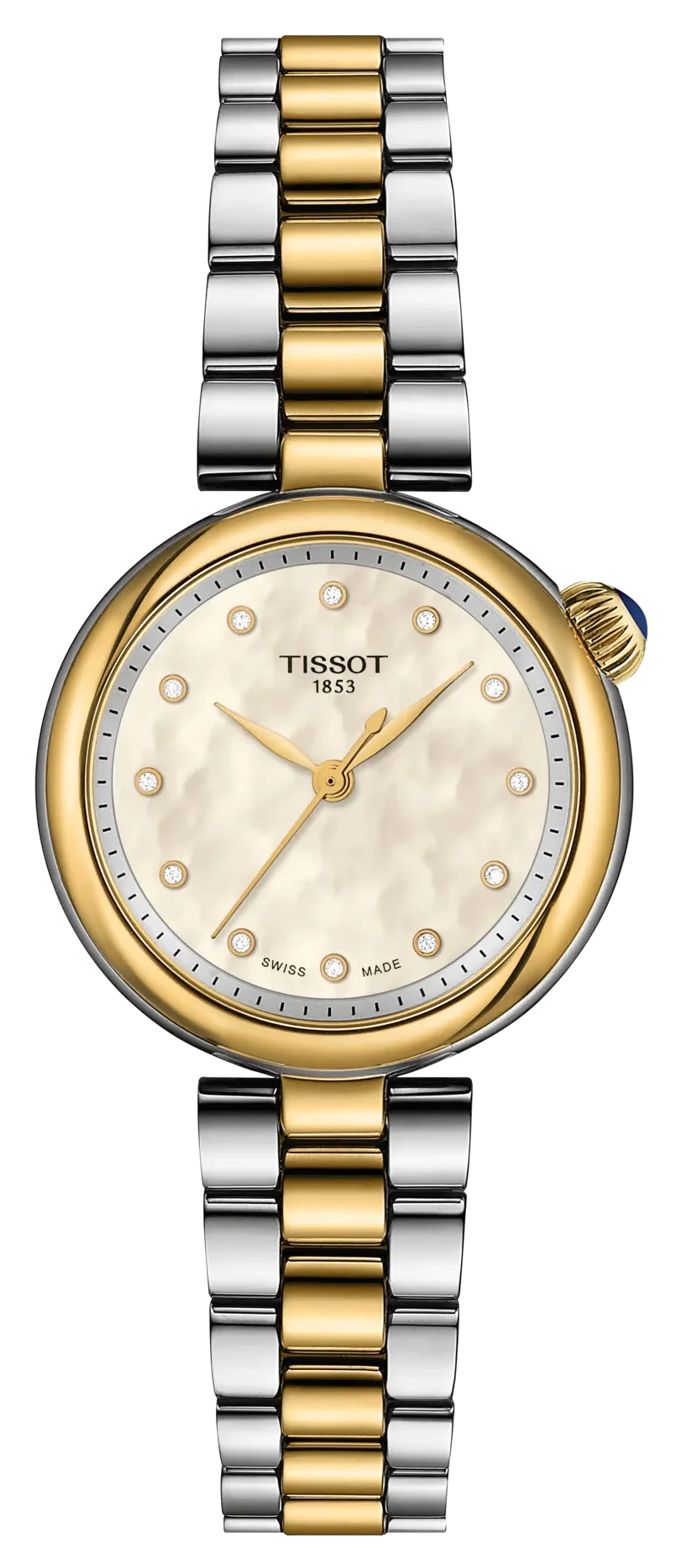Tissot Desir quartz diamant (28mm) cadran nacre / bracelet montre
