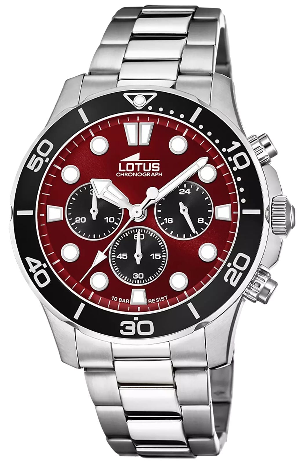 Lotus Excellent Collection Chronograph 445mm Red Sunray Watch