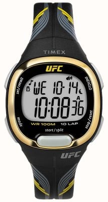 Timex x UFC テイクダウンデジタル/ブラックラバー TW5M52000