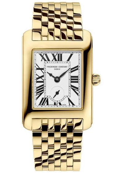 Frederique Constant classique carrÃ©e petite seconde montre