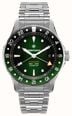 Bremont Supermarine 300M GMT Automatic (40mm) 'Tundra' Green Gradient Dial / Stainless Steel Bracelet SM40-GMT-SS-GNBK-B