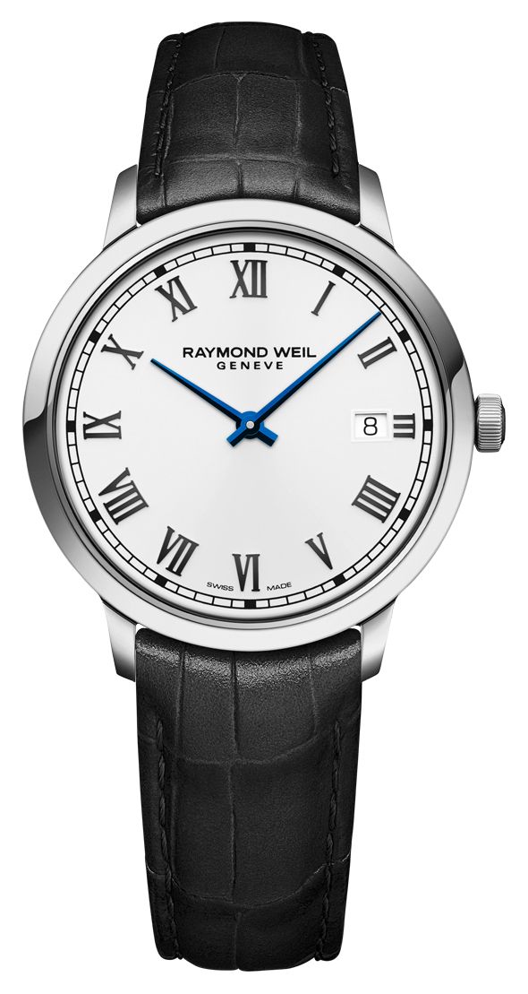 Raymond Weil Toccata klassieke quartz (39 mm) wit gelakte horloge-image-126750