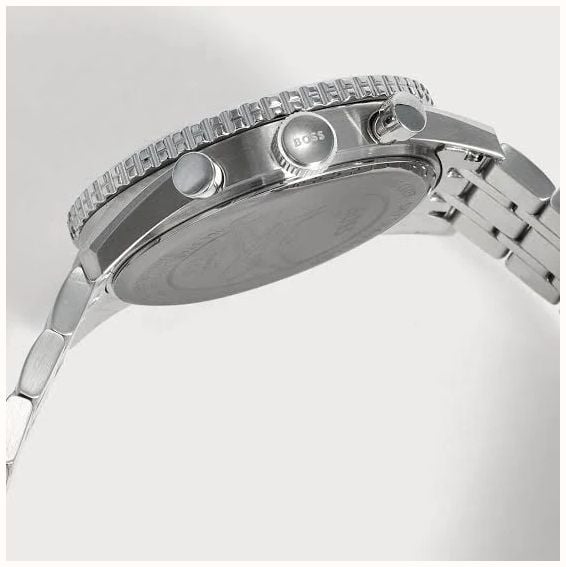 BOSS Mens 43mm Stainless Steel Black Dial Chronograph Skytraveller Pro 1514349 - widok alternatywny 4