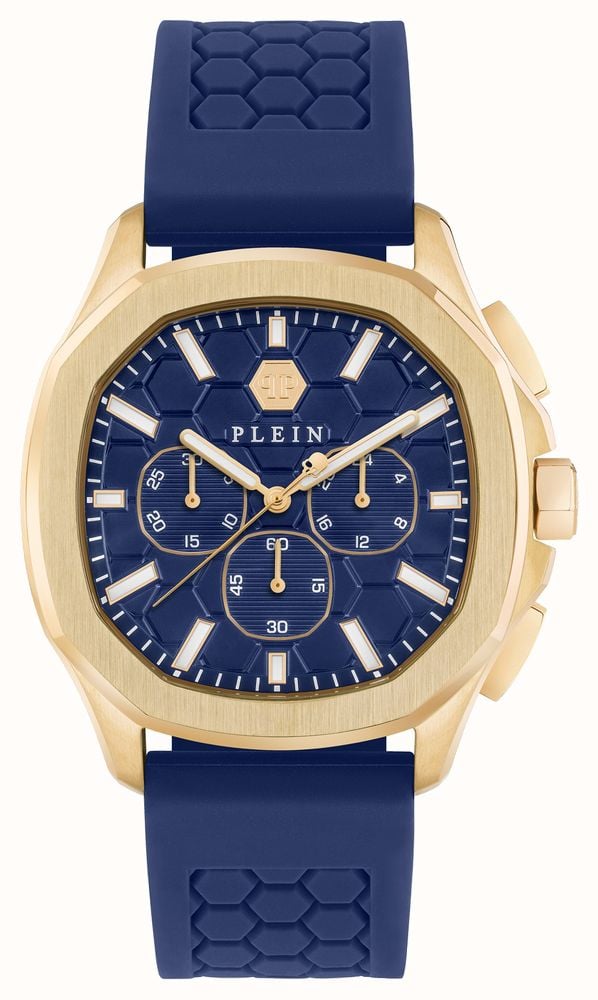 Philipp Plein $PECTRE CHRONO HIGH-ICONIC / Blue Dial Blue