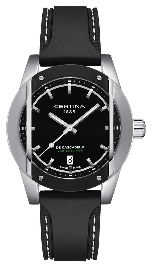Certina Ds cascadeur Ã©dition limitÃ©e (41,5 mm) cadran noir montre