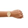 Armani Exchange Quartz Chronograph (36mm) Gold Sunray Dial / Gold PVD Stainless Steel Bracelet AX6034 - alternative Ansicht 4