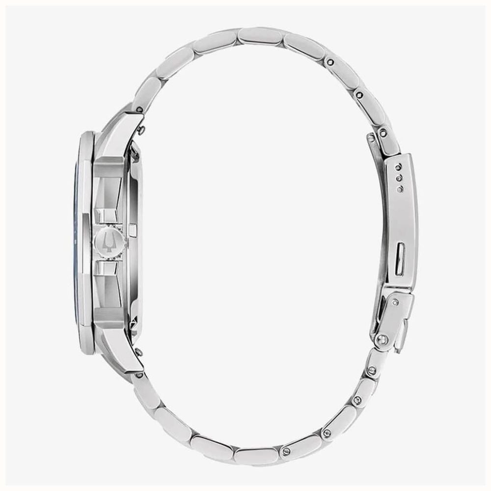 BULOVA/腕時計 Marine Star' Two Tone Stainless Steel Blue Dial Mens