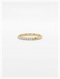 0.25ct Round Brilliant Natural Diamond 9ct Yellow Gold Half Eternity HET100160/Y - widok alternatywny 2