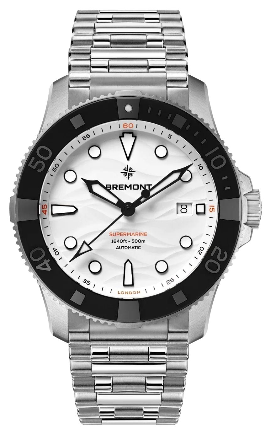 Bremont Supermarine 500M Automatic (43mm) Polar White 3D Watch