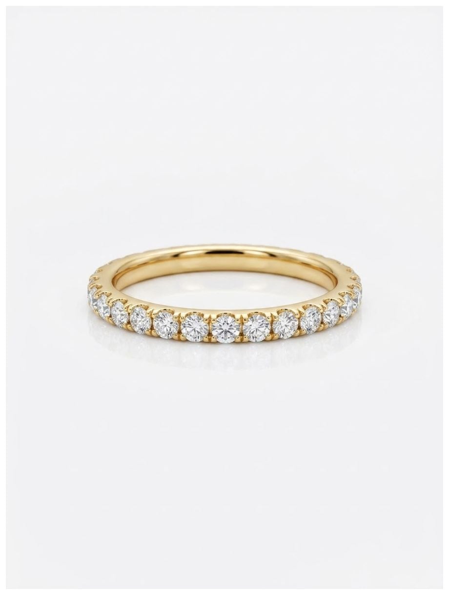 GEMEX 033ct Round Brilliant Natural Diamond 9ct Yellow Gold Jewellery