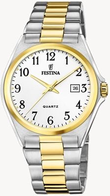 Festina 男装 |白色表盘|两音手链 F20554/1