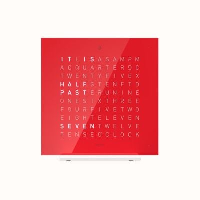 QLOCKTWO EARTH 13.5 PURE EDITION CHERRY CAKE (English) T4PENCC-UK