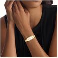 Calvin Klein Moderne Quartz (15mm) Silver Sunray Dial / Gold PVD Bangle Bracelet 25100184 - vista alternativa 4