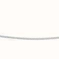 9k White Gold Curb Chain 18" GN193