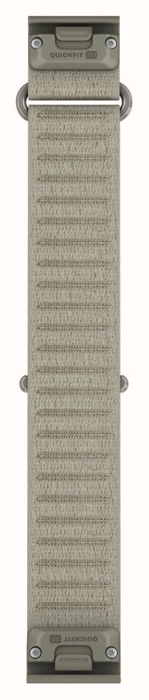 Garmin QuickFit Bands (20mm - Short) Olive Grey ComfortFit Fabric - Strap Only 010-14506-18 - 备用视图 2