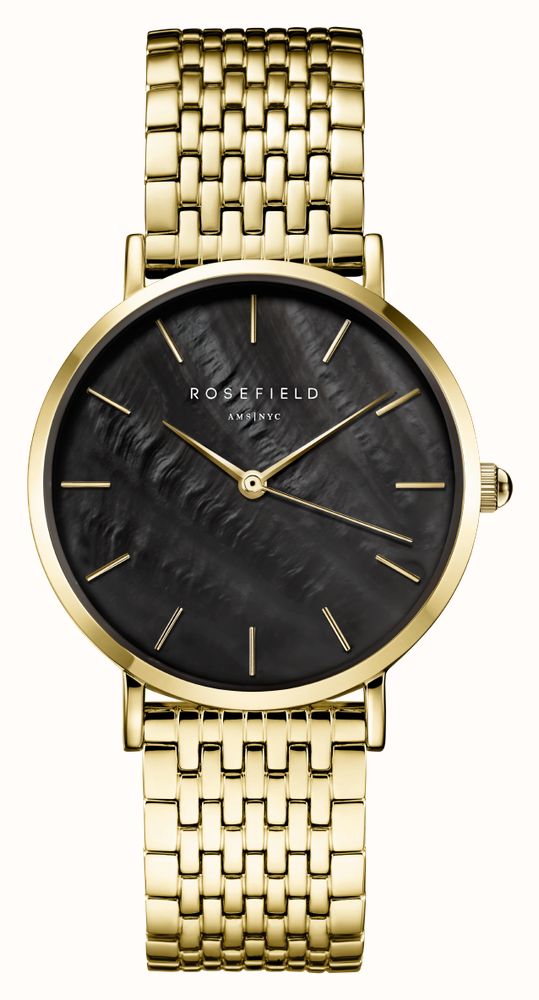 Rosefield Upper East Side (33mm) Black Mother-of-Pearl Dial  display picture 2