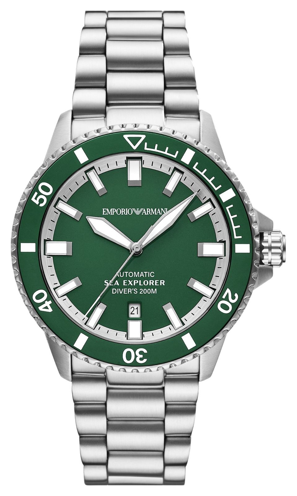 Emporio Armani Sea Explorer 200m automatique (42 mm) cadran montre