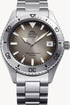 Orient Mako 40 Automatic Limited Edition (40mm) Grey Sunray Dial / Stainless Steel Bracelet RA-AC0Q16N30B