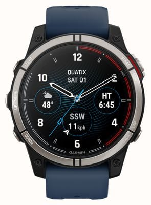 Garmin Quatix 7 Saphir-Edition GPS-Smartwatch mit Amoled-Display 010-02582-61