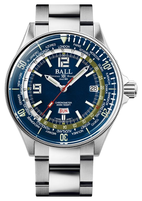 Ball Watch Company IngÃ©nieur master ii diver worldtime | montre