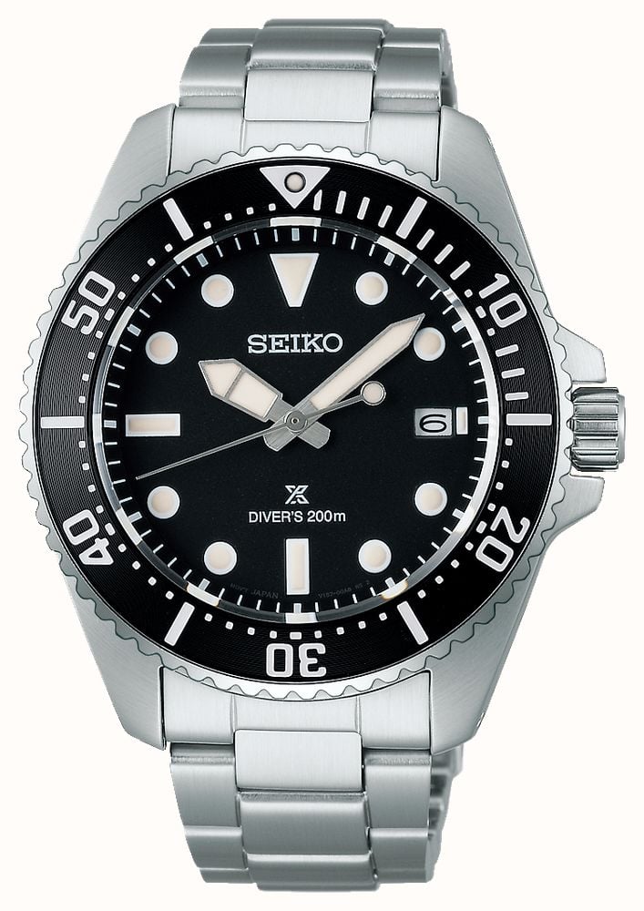 Seiko solar 200m divers watch on sale