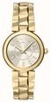 Armani Exchange Two-Hand Quartz (34mm) Champagne Sunray Dial / Gold PVD Stainless Steel Bracelet AX4409