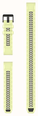 Garmin Bracelet Quickfit (22 mm) en silicone citron (kit de plongée 3 pièces) - bracelet seul 010-14411-01