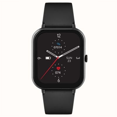 Reflex Active Multifunktions-Smartwatch der Serie 23 (39 mm), digitales Zifferblatt / schwarzes Silikon RA23-2170