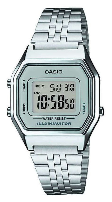 Casio steel digital watch on sale