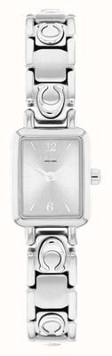 Coach Mostrador Mara (15,5 mm) prateado / pulseira de aço inoxidável 14504671