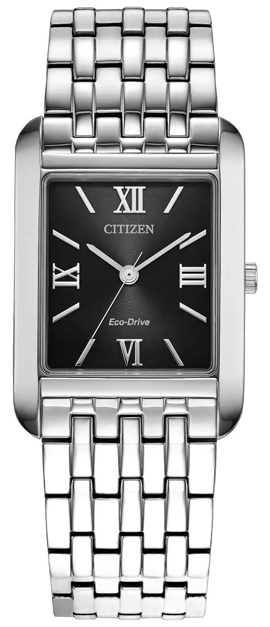 Citizen Eco-Drive classique habillÃ©e (26,5mm) cadran noir montre