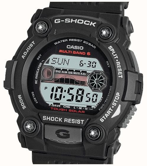 Casio Men's G-Shock Radio Controlled Digital Chronograph Black GW 