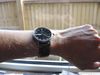 Customer picture of Damasko DS30 YELLOW Three-Hand Automatic (39mm) Black Dial / Vintage Black Leather Strap DS30 YELLOW VINTAGE BLACK LEATHER