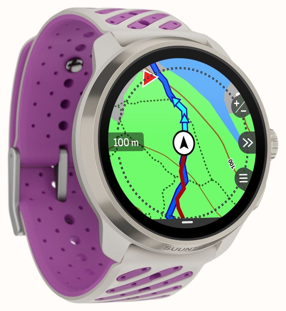 Suunto RACE 3S Titanium AMOLED Multisport Performance Watch (49mm) Orchid SS051647000 - альтернативный вид 5