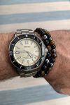 Customer picture of Seiko Prospex Diver Scuba Mechanical Polygonal in Pearl-White SPB481J1