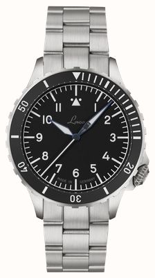 Laco Köln Automatic (41mm) Black Dial / Stainless Steel Bracelet 862191.MB